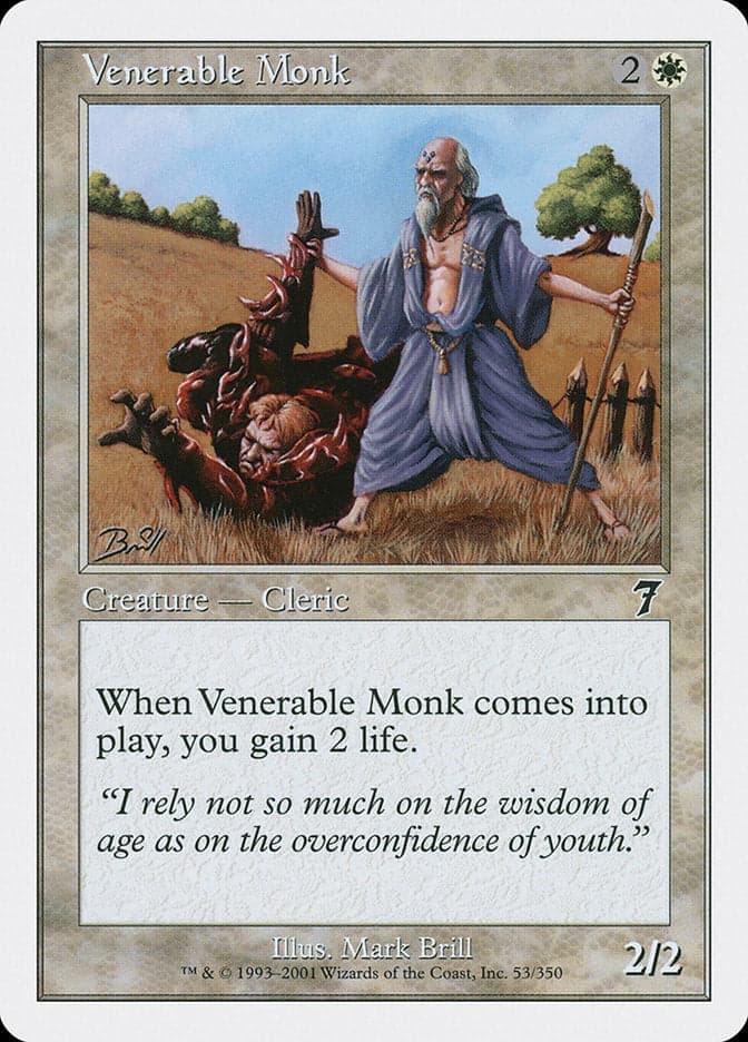 Venerable Monk [Seventh Edition] Foil