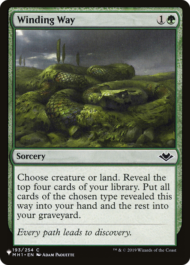 Winding Way |  (MH1-193) [The List]