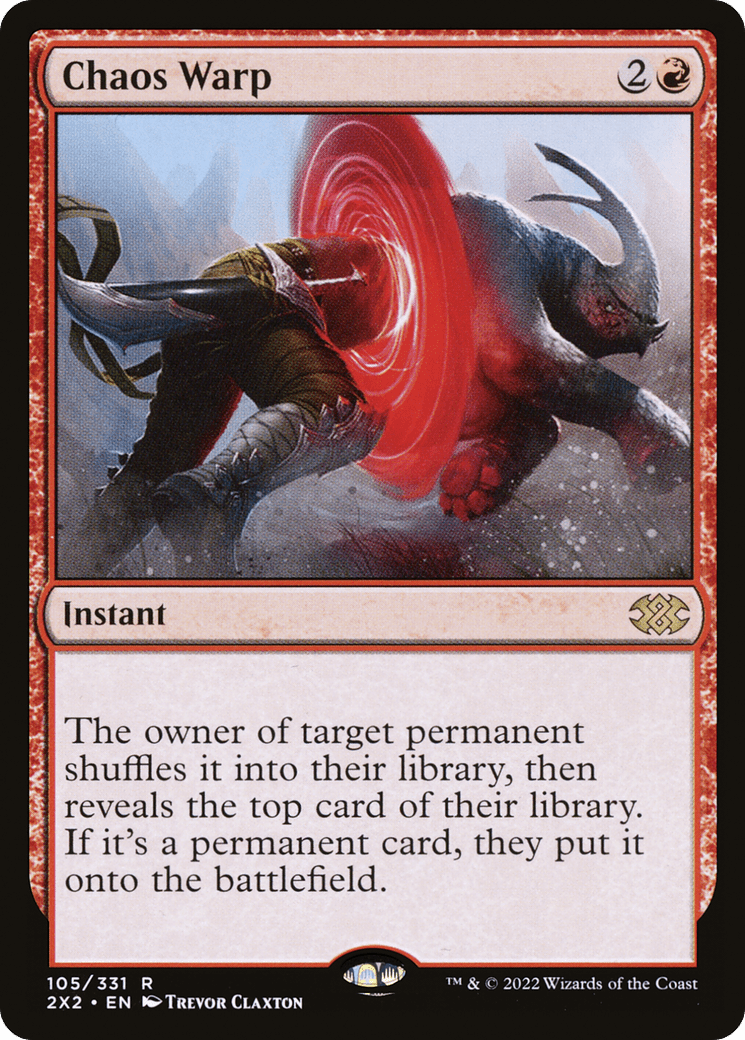 Chaos Warp [Double Masters 2022] Foil