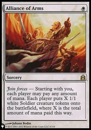 Alliance of Arms |  (CMD-4) [The List]