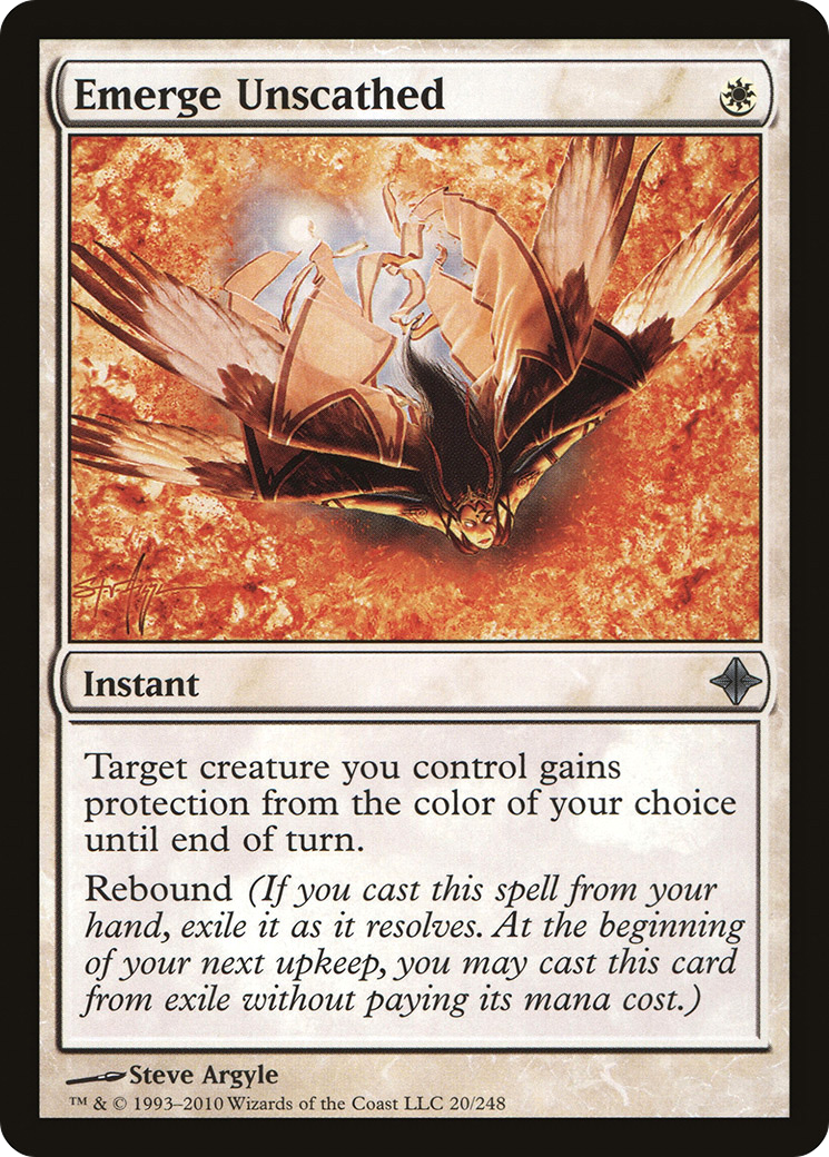 Emerge Unscathed [Rise of the Eldrazi] Foil