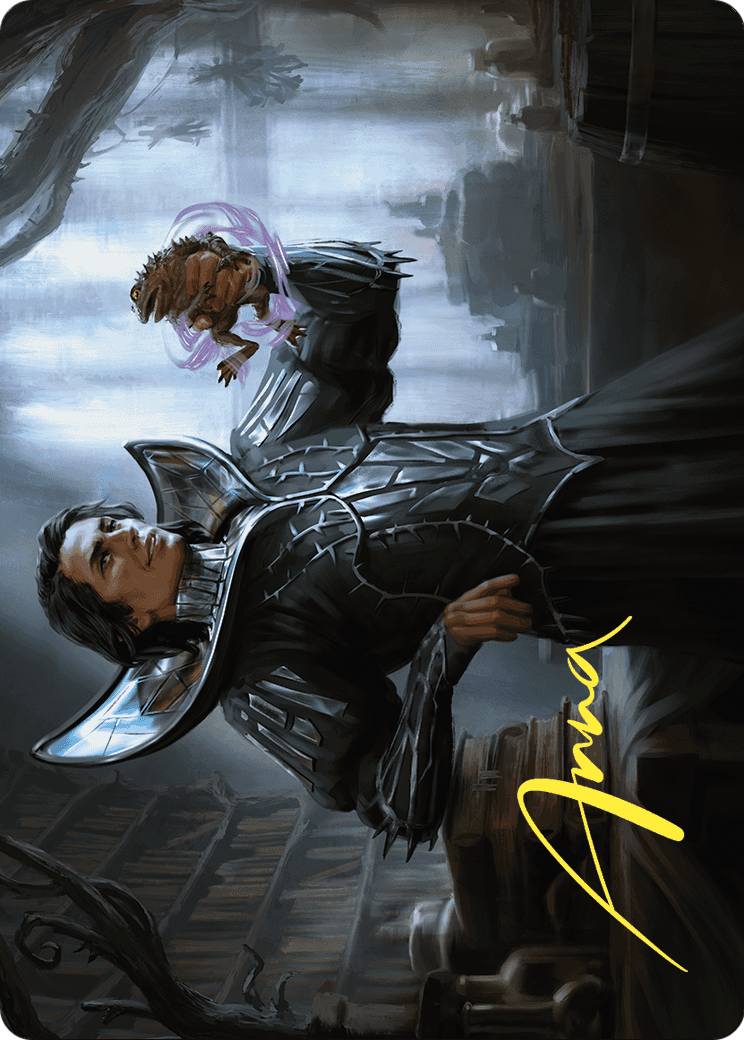 Spiteful Hexmage // Spiteful Hexmage (AWOE-015) - Wilds of Eldraine Art Series (Borderless) Foil