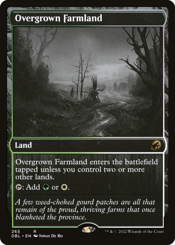 Overgrown Farmland [Innistrad: Double Feature] Foil