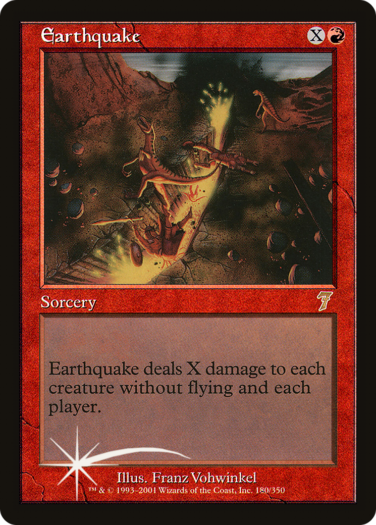 Earthquake [Seventh Edition] Foil