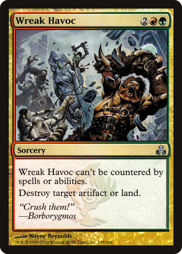 Wreak Havoc [Guildpact] Foil