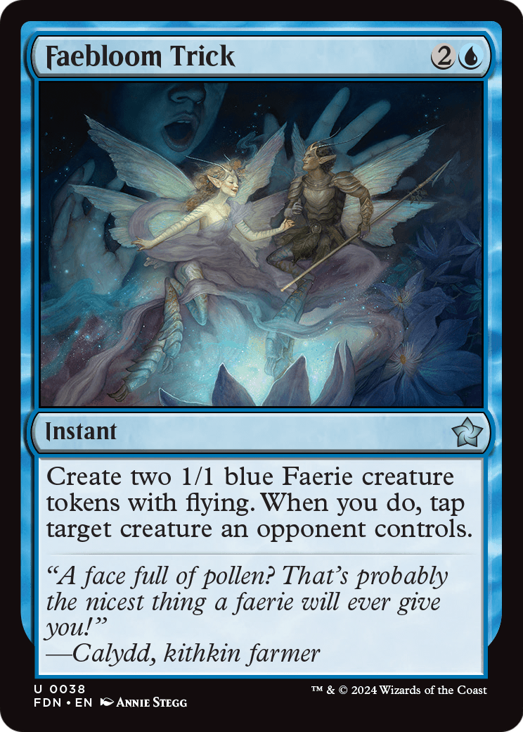 Faebloom Trick (FDN-038) - Foundations Foil