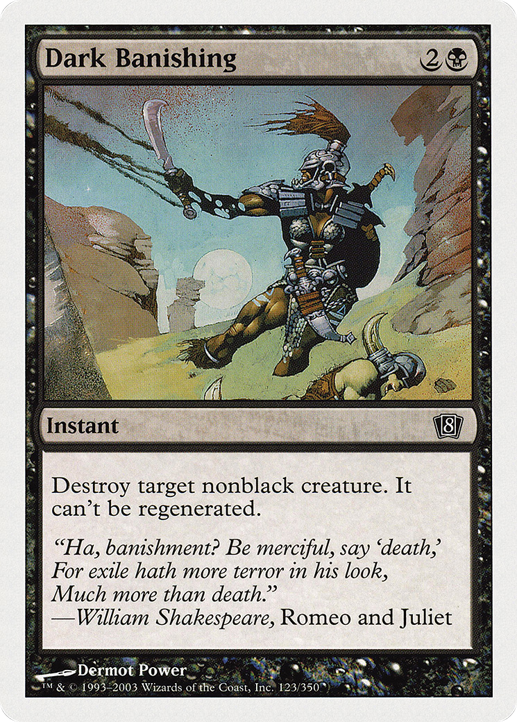 Dark Banishing [Eighth Edition] Foil