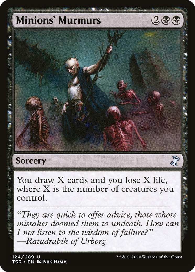 Minions' Murmurs [Time Spiral Remastered] Foil