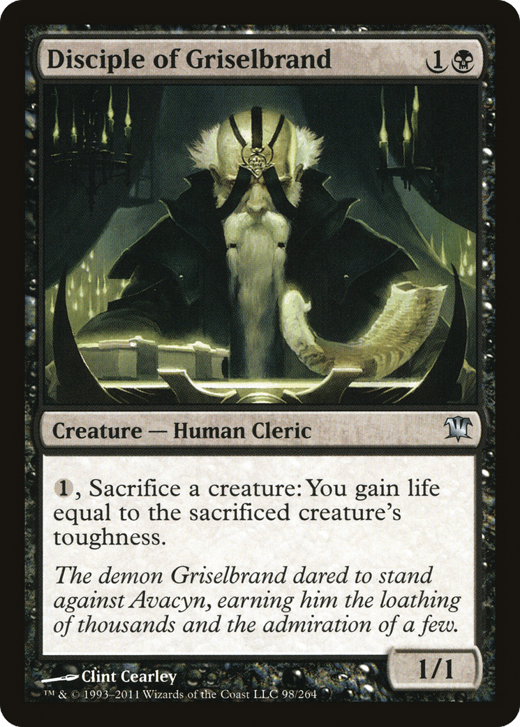Disciple of Griselbrand [Innistrad] Foil