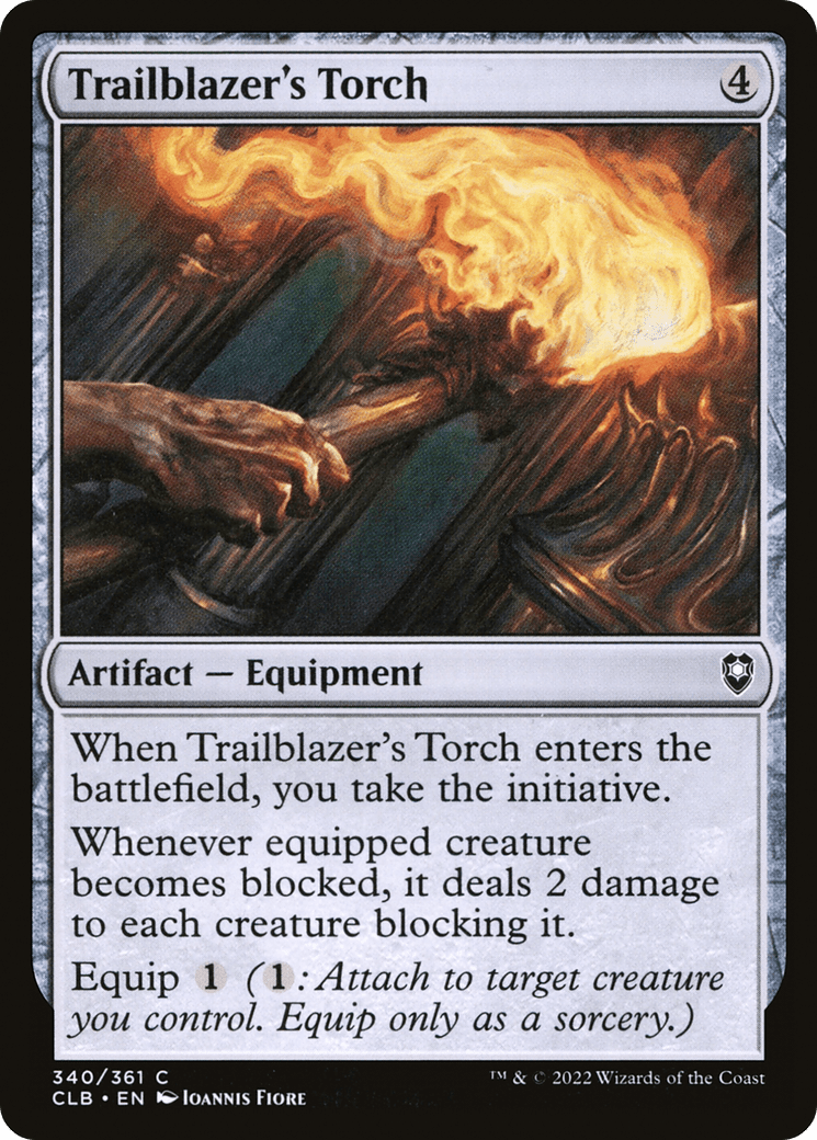 Trailblazer's Torch [Commander Legends: Battle for Baldur's Gate] Foil