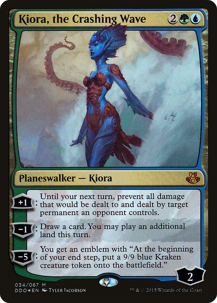 Kiora, the Crashing Wave (034) [Duel Decks: Elspeth vs. Kiora]