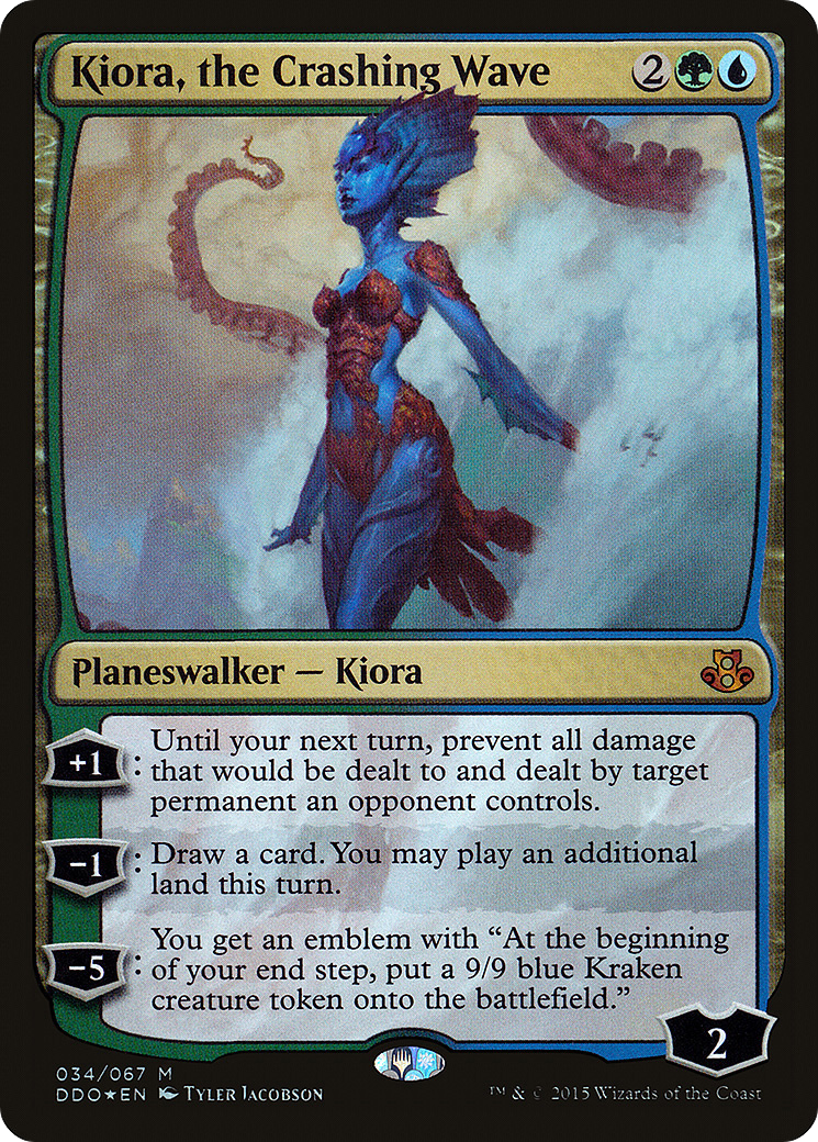 Kiora, the Crashing Wave (034) [Duel Decks: Elspeth vs. Kiora]