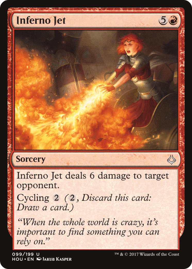 Inferno Jet [Hour of Devastation] Foil