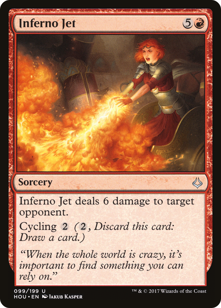 Inferno Jet [Hour of Devastation] Foil