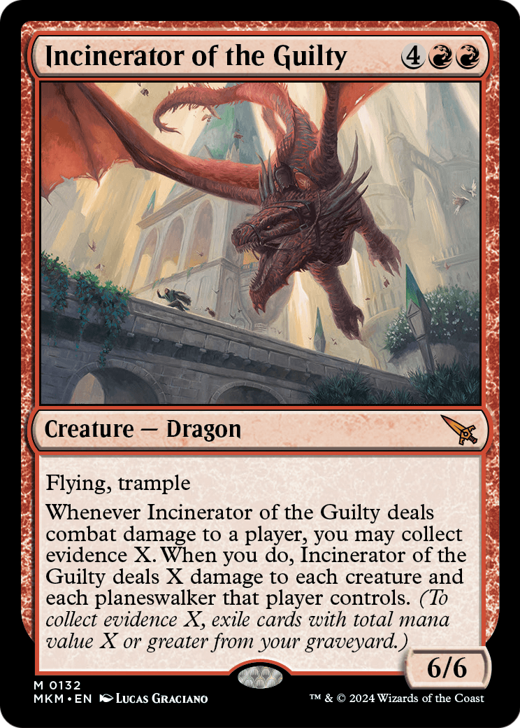 Incinerator of the Guilty [Murders at Karlov Manor] Foil