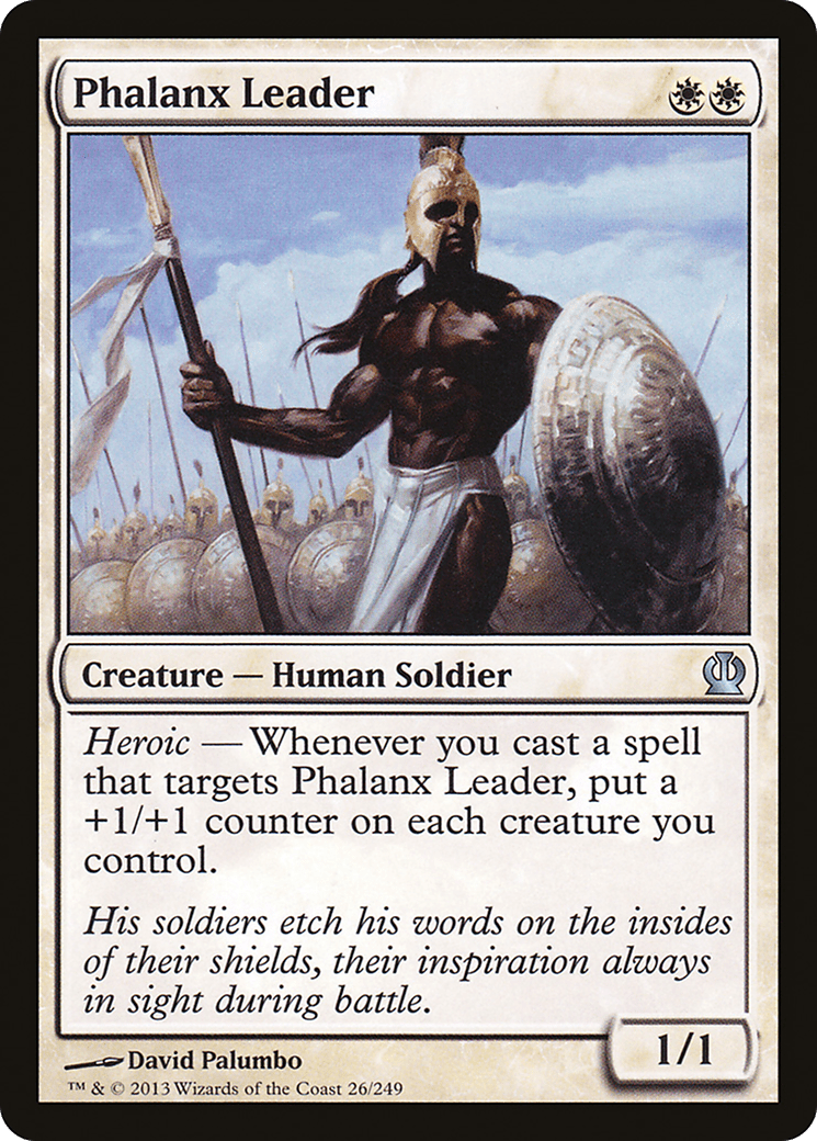 Phalanx Leader [Theros] Foil