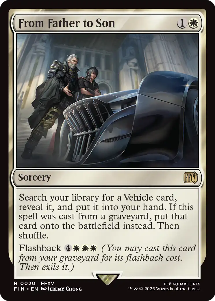 From Father to Son (020) [FINAL FANTASY]  Foil