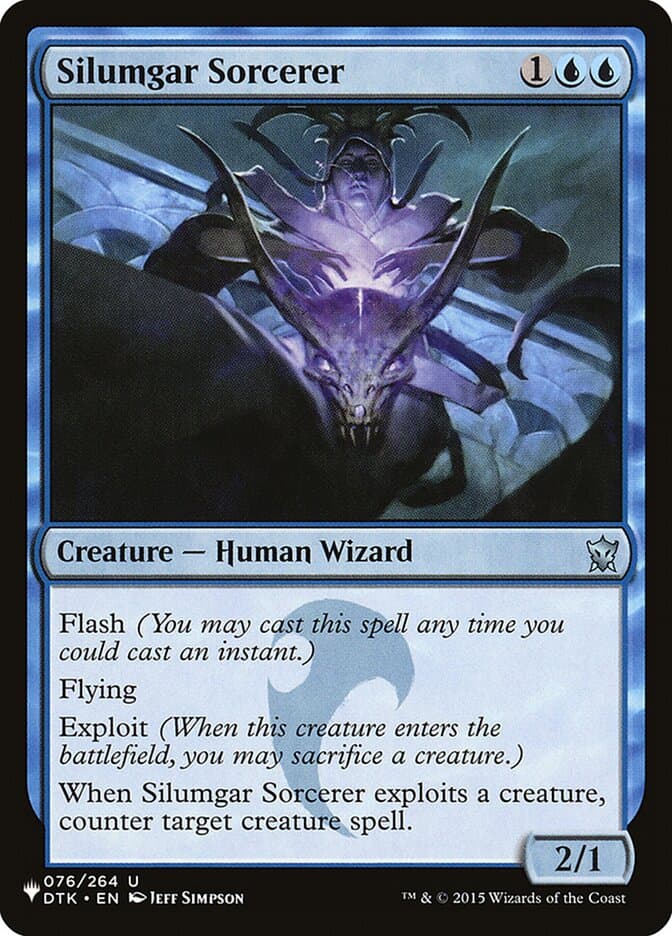 Silumgar Sorcerer |  (DTK-76) [The List]