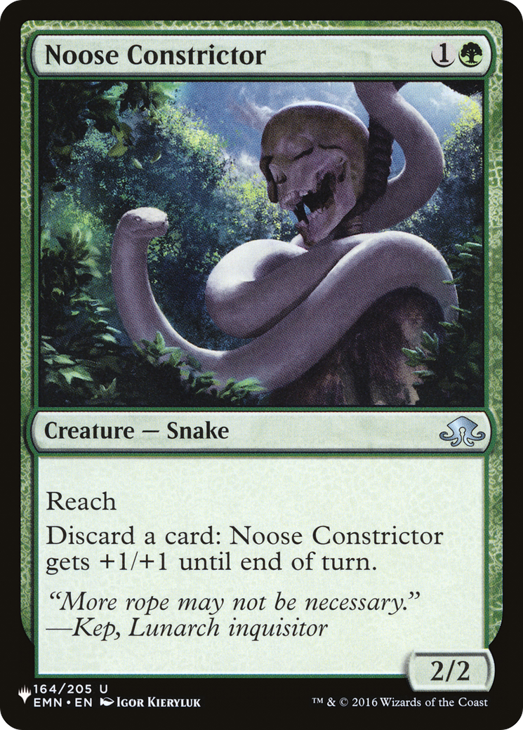 Noose Constrictor |  (EMN-164) [The List]