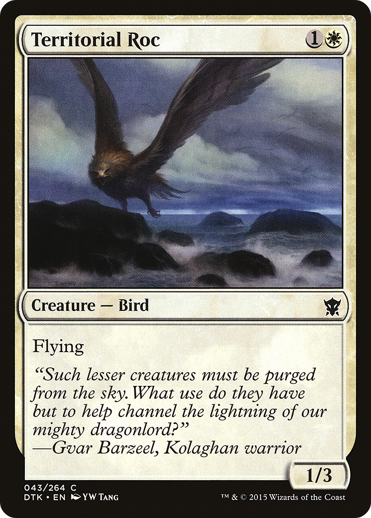 Territorial Roc [Dragons of Tarkir]