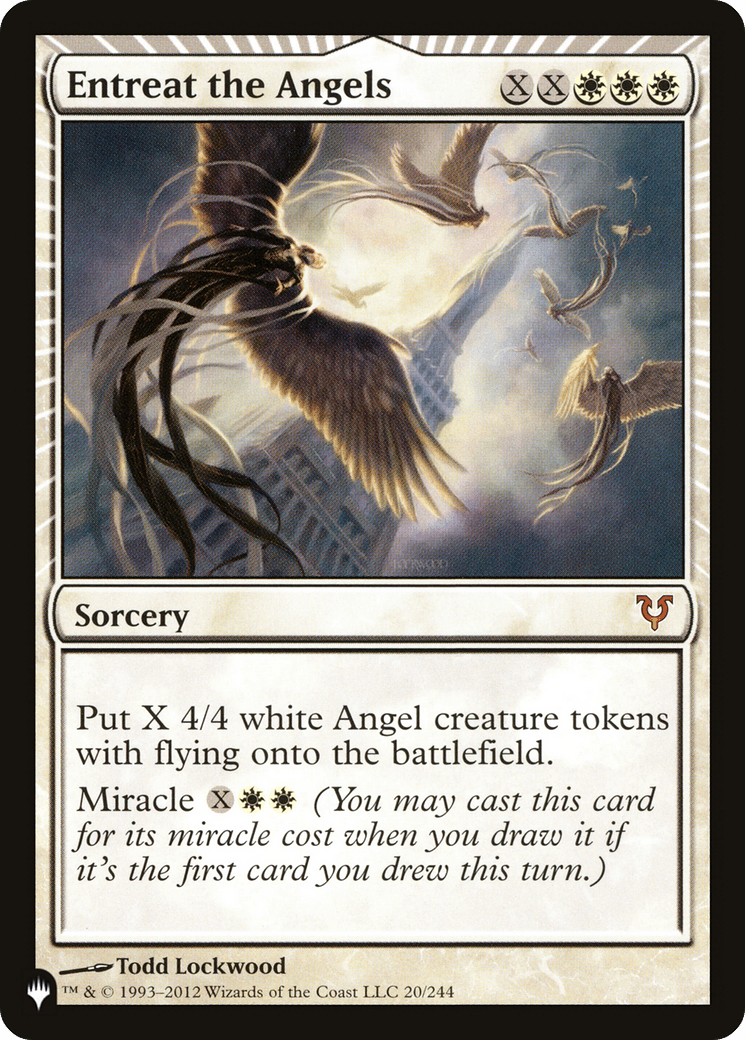 Entreat the Angels |  Foil (AVR-20) [The List]