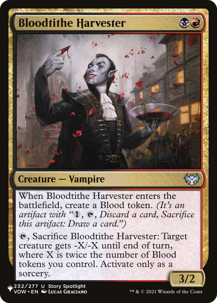 Bloodtithe Harvester |  (VOW-232) [The List]