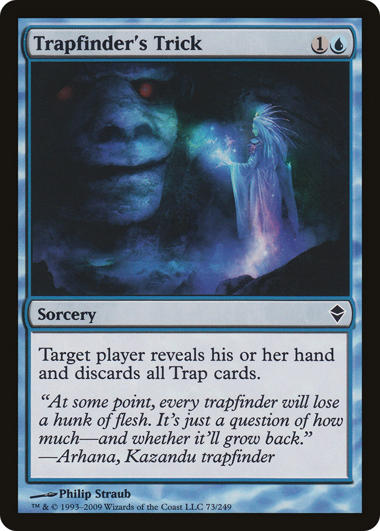 Trapfinder's Trick [Zendikar] Foil