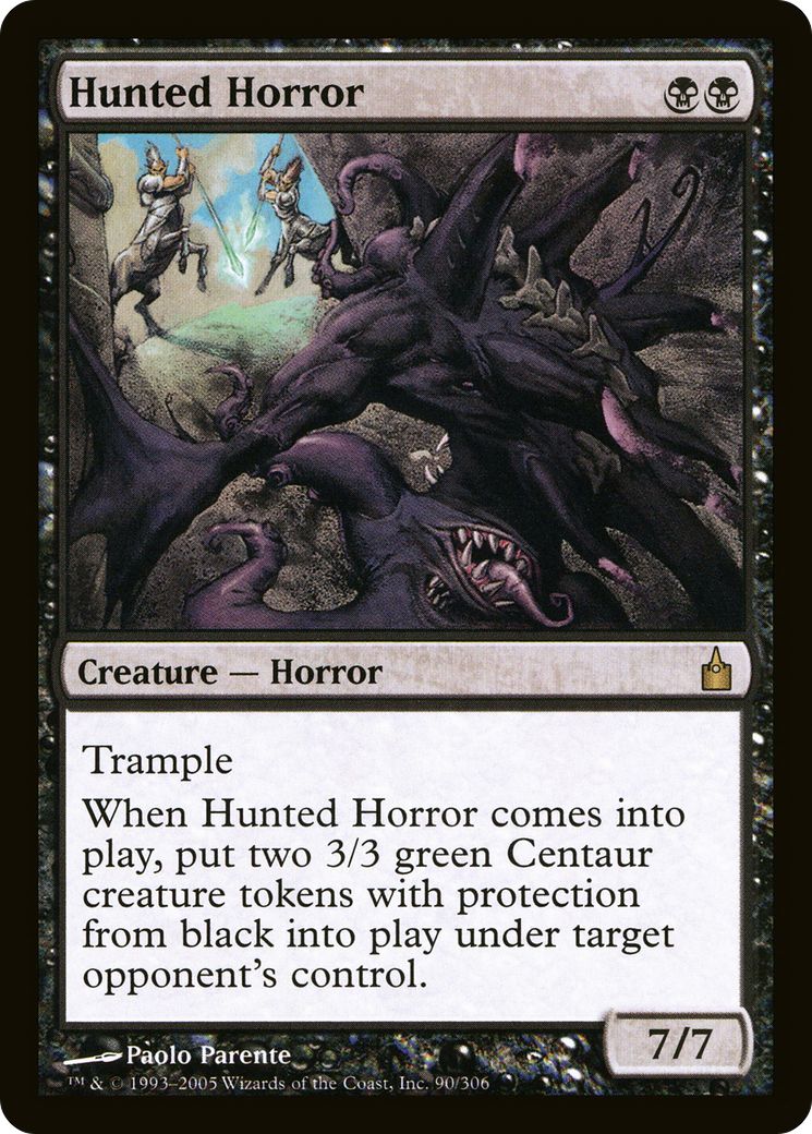 Hunted Horror [Ravnica: City of Guilds] Foil