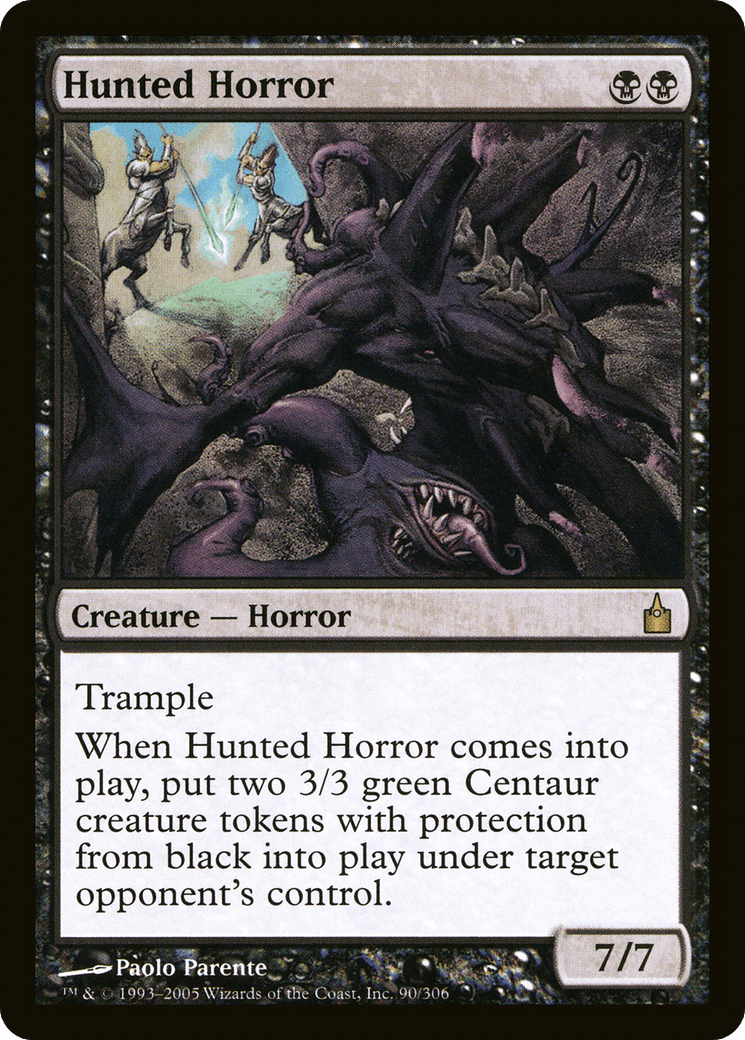 Hunted Horror [Ravnica: City of Guilds] Foil