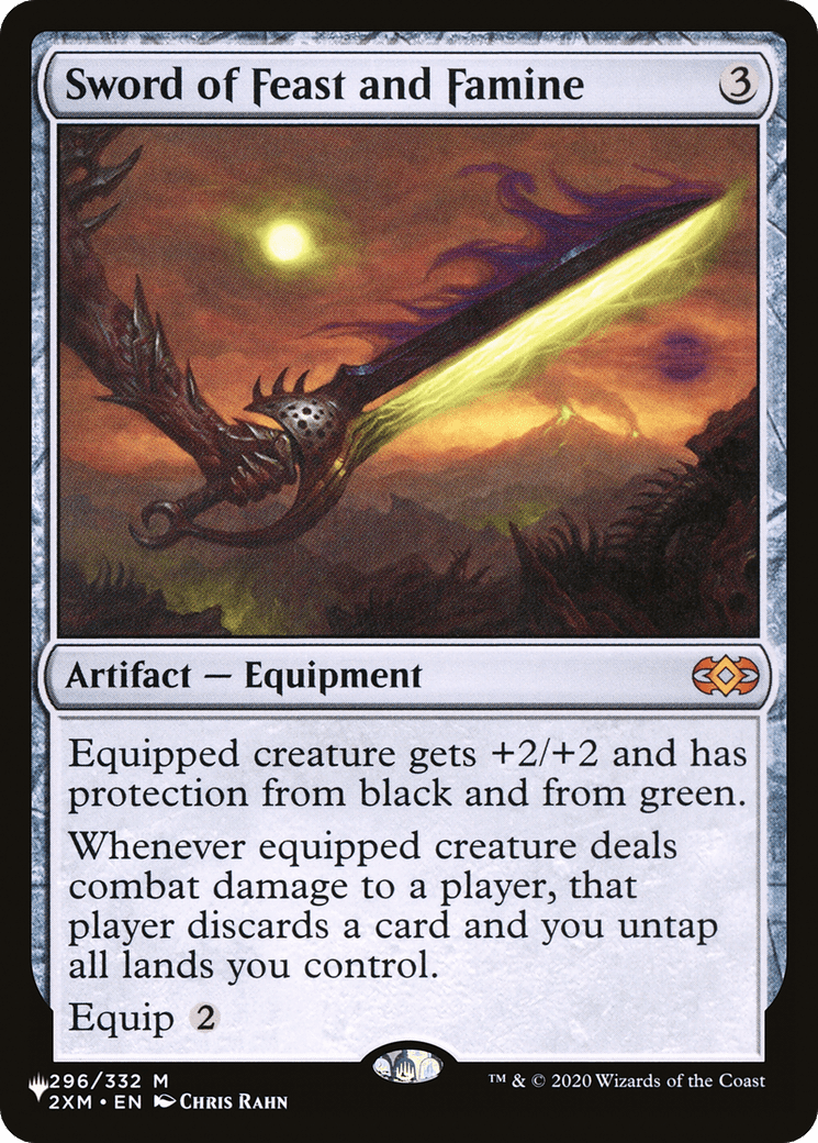 Sword of Feast and Famine |  (2XM-296) [The List]