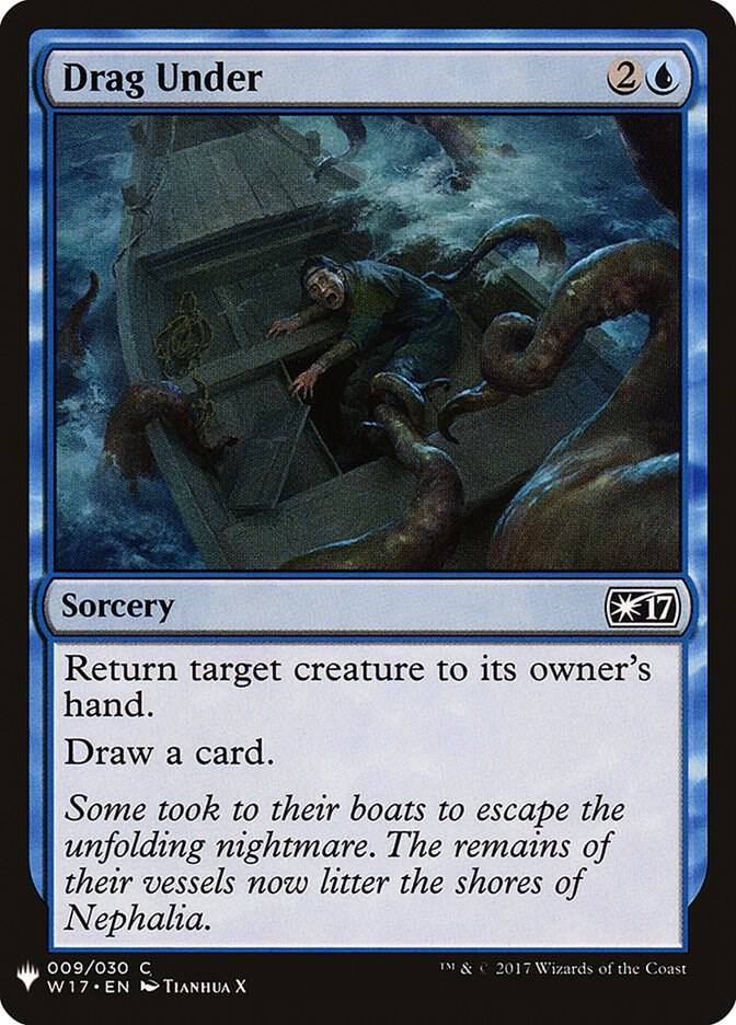 Drag Under W17-9/5075 (The List Reprints) 