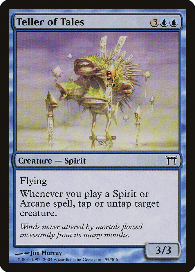 Teller of Tales 95/306 (Champions of Kamigawa)  - Foil
