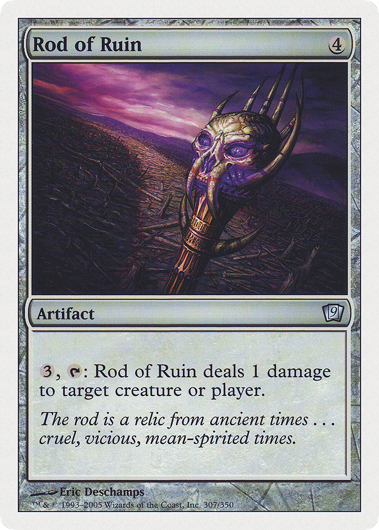 Rod of Ruin [Ninth Edition] Foil