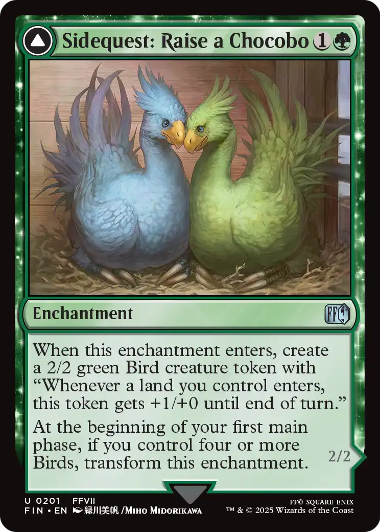Sidequest: Raise a Chocobo (201) [FINAL FANTASY]