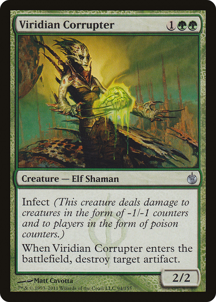Viridian Corrupter [Mirrodin Besieged] Foil