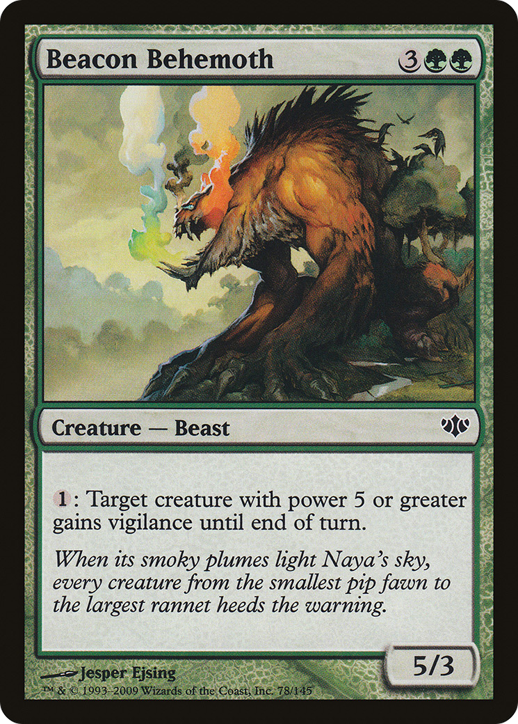 Beacon Behemoth [Conflux] Foil