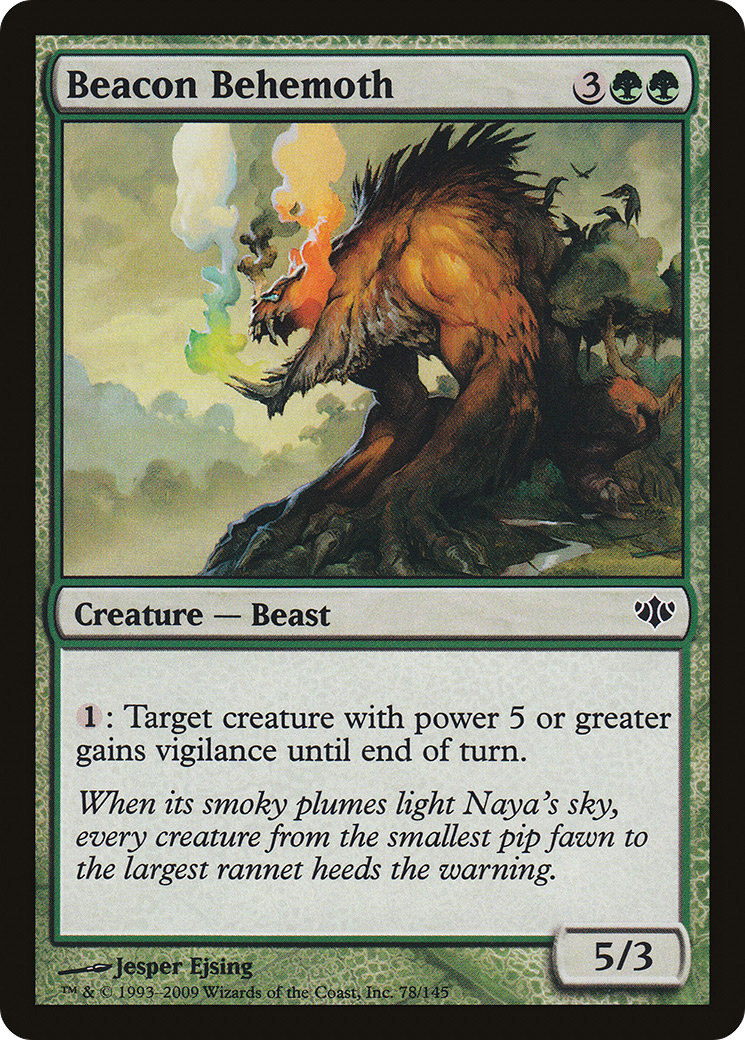 Beacon Behemoth [Conflux] Foil