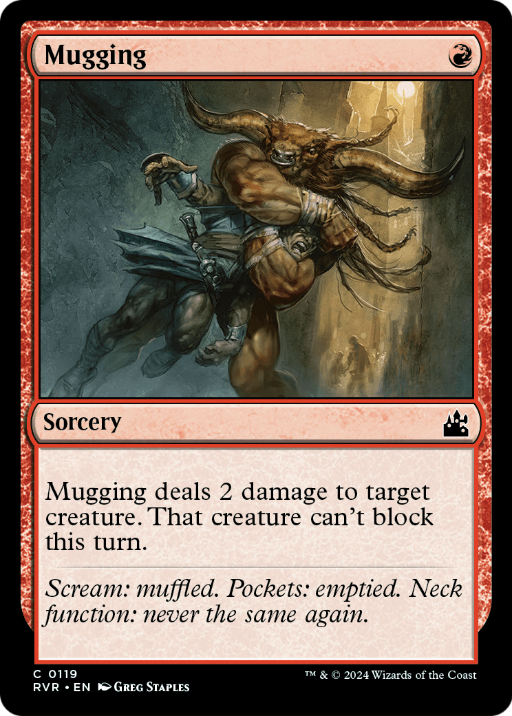 Mugging [Ravnica Remastered] Foil