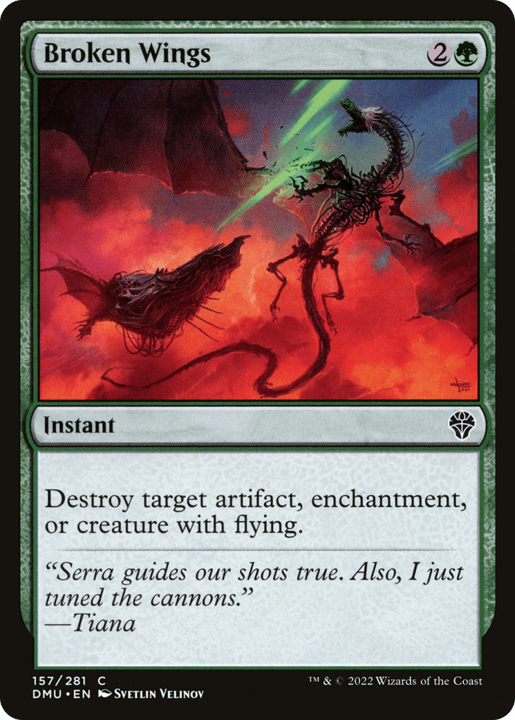 Broken Wings [Dominaria United] Foil