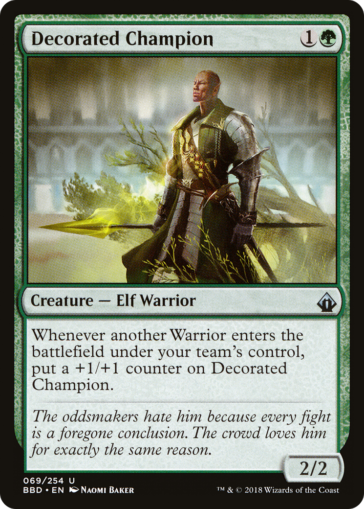 Decorated Champion [Battlebond] Foil