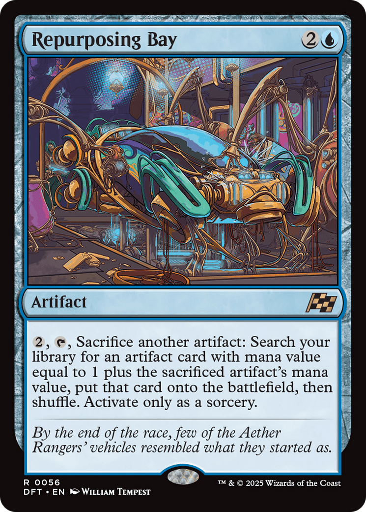 Repurposing Bay |  Foil (056) [Aetherdrift]