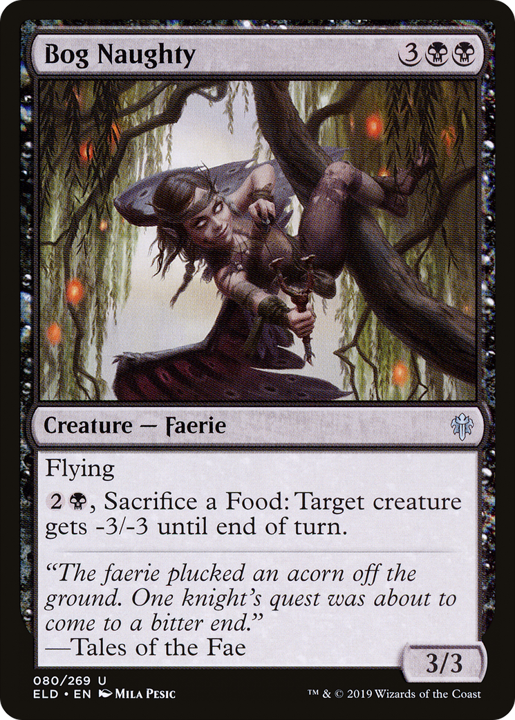 Bog Naughty [Throne of Eldraine] Foil