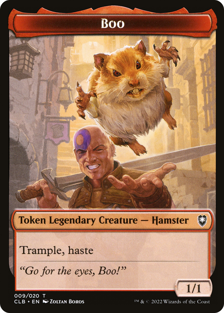 Boo (TCLB-009) - Battle for Baldur's Gate Tokens Foil