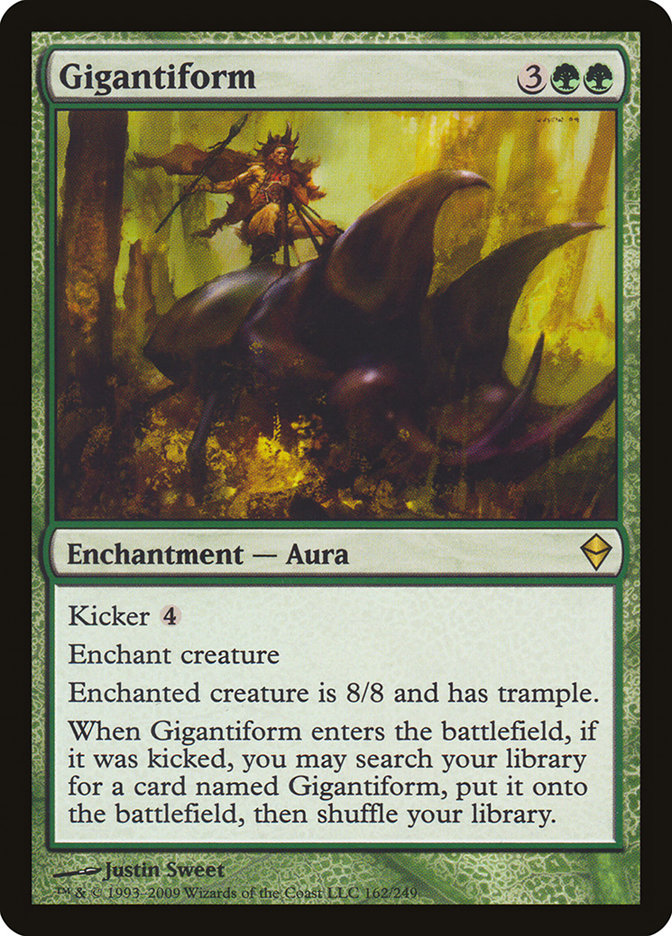 Gigantiform 162/249 (Zendikar) 
