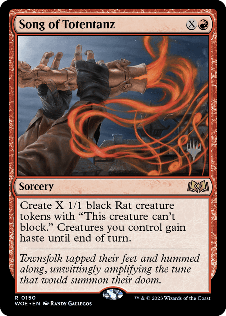 Song of Totentanz (Promo Pack) [Wilds of Eldraine Promos] Foil