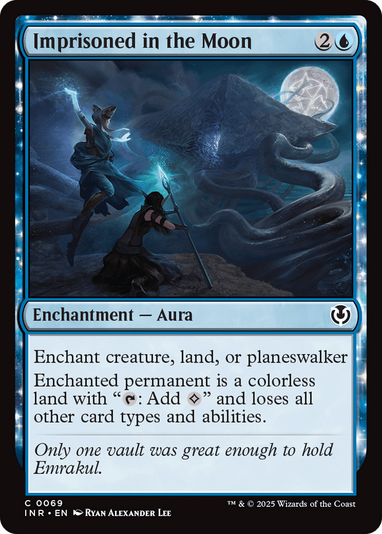 Imprisoned in the Moon (-069) [Innistrad Remastered]  Foil