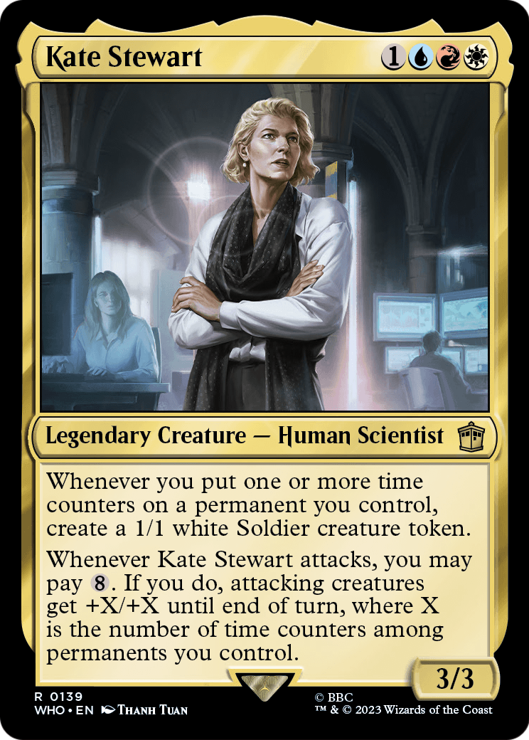 Kate Stewart [Doctor Who] Foil