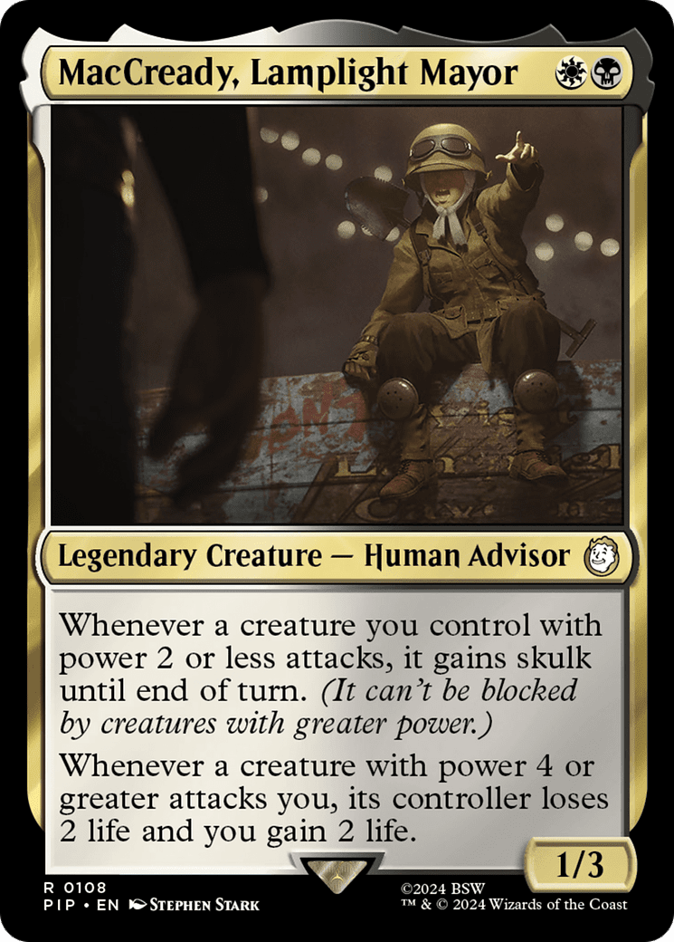 MacCready, Lamplight Mayor [Fallout] Foil