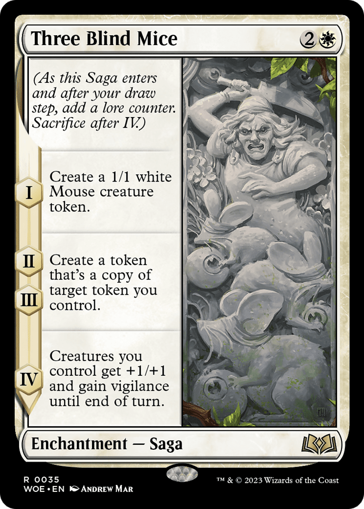 Three Blind Mice [Wilds of Eldraine] Foil