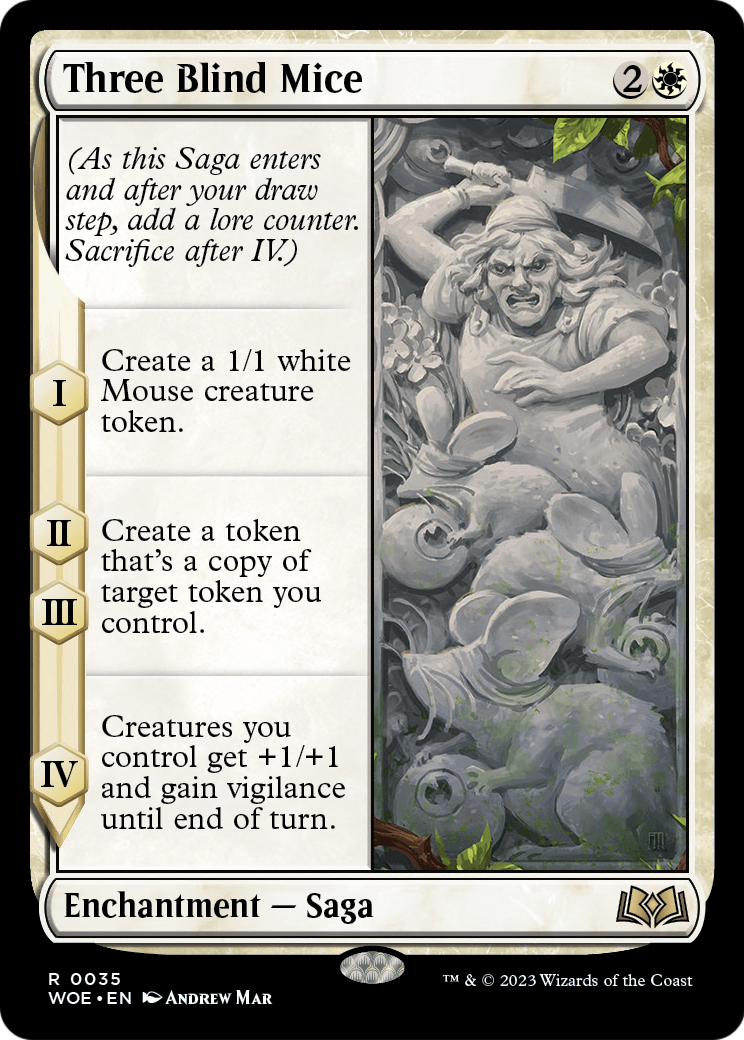 Three Blind Mice [Wilds of Eldraine] Foil